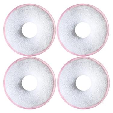 Imagem de Kit 4 Rosquinhas De Amamentação Absorventes Seios Lavável