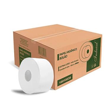 Imagem de PAPEL HIGIENICO CAIXA COM 8 ROLOS 300 M