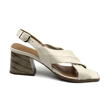 Imagem de Sandália Feminina Levina Alves de Couro 138-006