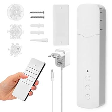 Imagem de Tingpai Tuya WiFi TM616EGWT Co na de co ão de puxar igente Motor Controlador remoto Casa igente Hotel Doméstico Motores de co na elétrica Controle de APP pa celular Controle de voz