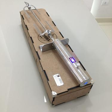 Imagem de Espeto Giratório Flex à Bateria com regulagem de velocidade (TG21R COM ESTOJO MDF)
