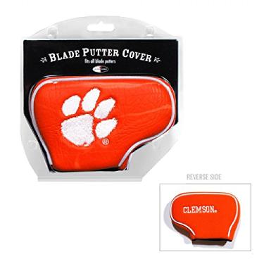 Imagem de Team Golf NCAA Clemson Tigers Golf Blade Putter Cover Golf Club Blade Putter Headcover, serve na maioria dos putters Blade, Scotty Cameron, Taylormade, Odyssey, Titleist, Ping, Callaway