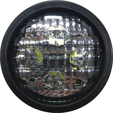 Imagem de 12V Tiger Lights TL2060 LED luz de trator redondo (montagem traseira) 3,3 Amps compatível com/substituição para Allis Chalmers 160, 170, 175, 180, 180, 185, 190, 200, 210 Luz off-road trapézio