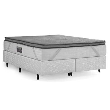 Imagem de Cama Box Herval Queen Top D45 New, 72x158x198 cm, Pillow Top