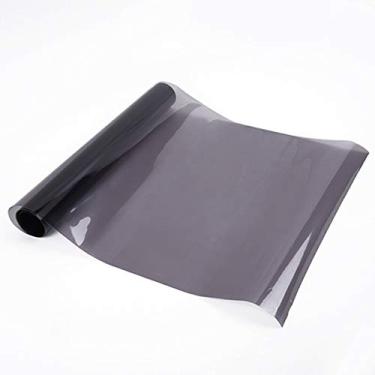 Imagem de 30cm x 200cm Light Smoke Black Tint Film Faróis Luzes traseiras Carro Vinil Wrap