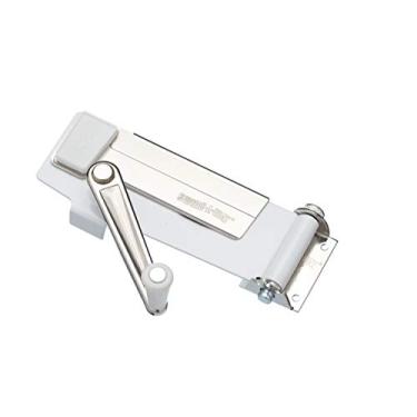 Imagem de Swing-A-Way Abridor de latas montado na parede – Abridor de lata com levantador de tampa magnética, metal, 17,5 x 8 x 7 cm