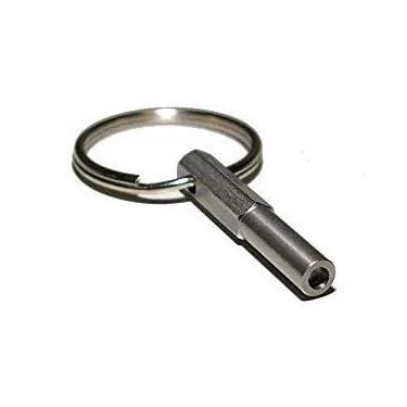 Imagem de Chave de máquina de café. Chave de ferramenta de reparo de serviço Jura Capresso para parafusos de cabeça oval de segurança aberta.