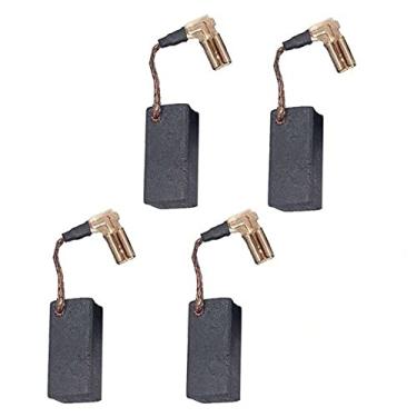 Imagem de Escova de motor de carbono compatível com DeWalt DWE4120 / DWE4011, Dewalt N097696 peça de reposição do motor do moedor (4 peças)