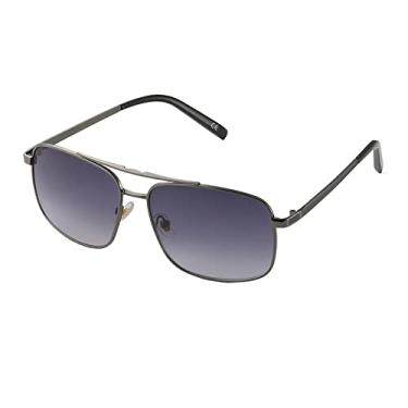 Imagem de Óculos de sol de armação grande moda masculina feixe duplo óculos de sol quadrados moda masculina, 5, tamanho único