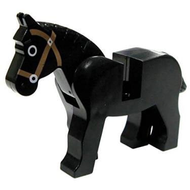 Imagem de Cavalo (preto) - Minifigura animal LEGO