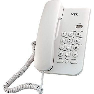Imagem de Telefone com Bloqueador Vec KXT 3026 Branco