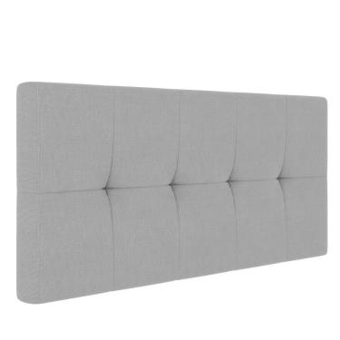 Imagem de Cabeceira Painel Nina Para Cama Box Casal Cinza D`rossi