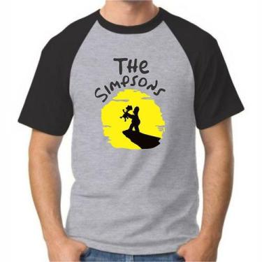 Imagem de Camiseta Camisa 100%  Algodão The Simpsons Homer E Bart - Smart Stamp