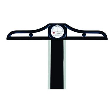 Imagem de Régua T de 80 cm Fenólica, Cabeçote Móvel, com Transferidor, Bordas de Acrílico 5808 – Trident, 5808, Marrom, 80 cm