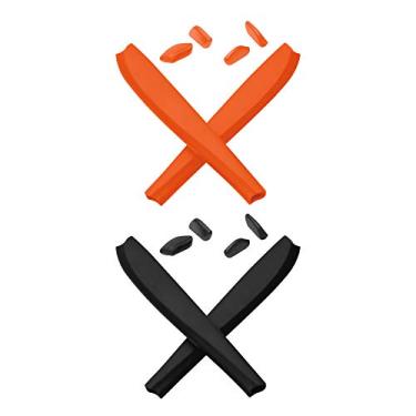 Imagem de Kit de reposição para nariz de orelha da Mryok para Oakley Commit SQ – Opt, Orange & Black, One Size