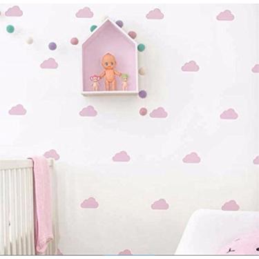 Imagem de Adesivos Parede 80 Nuvens Decoração Quarto Céu