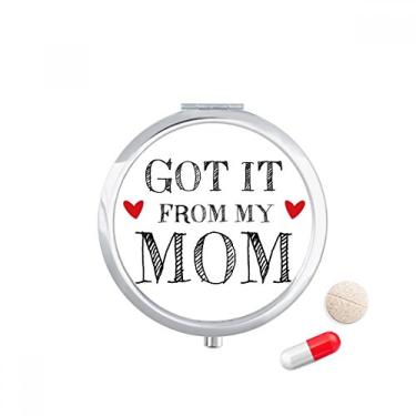 Imagem de Got It from My Mom Children Porta-comprimidos, porta-comprimidos, caixa de armazenamento de remédios