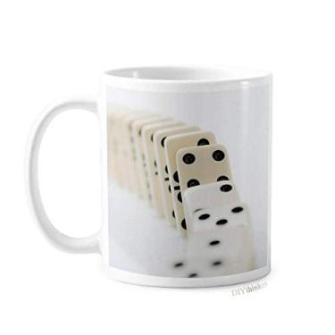 Imagem de Gambling Pai Gow Caneca para foto de dominó cerâmica café xícara de porcelana louça