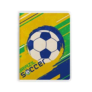 Imagem de Diário de capa macia para caderno de futebol americano brasileiro