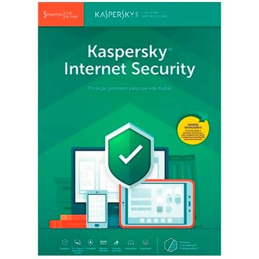 Imagem de Kaspersky Internet Security Multidispositivos - Licença de 1 ano - 5 Dispositivos - Versão Download