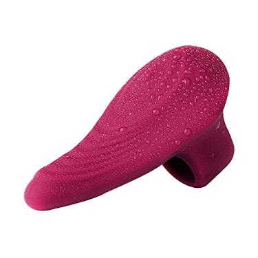 Imagem de Dedeira Estimuladora Finger S-Hande Com Capsula Vibratória Rosa