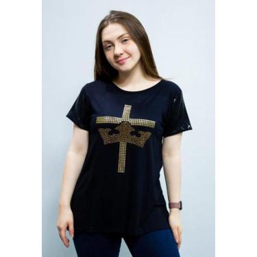 Imagem de Camiseta Feminina - Cruz - O Reino Em Movimento