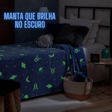 Imagem de Manta Que Brilha No Escuro Solteiro Jolitex