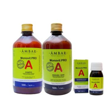 Imagem de Monovit Pro A Shampoo + Máscara + Ampola Vitamina