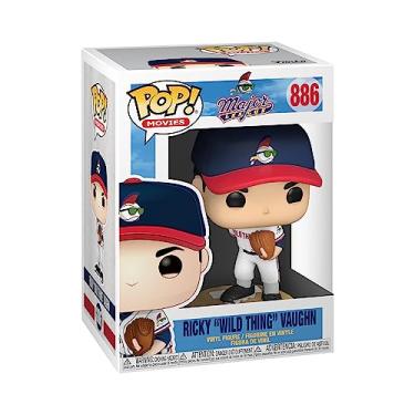 Imagem de Funko Pop 886 Ricky Wild Thing Vaughn Baseball Major League, Multicor
