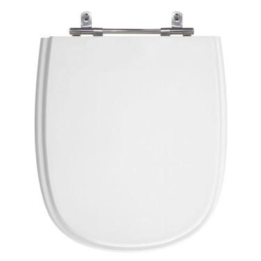 Imagem de Assento Poliéster Laminado Sabatini Branco Tampa para Vaso Icasa