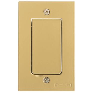 Imagem de Tampa 1 Posto 4x2 Para Piso Tramontina Modular Dourada