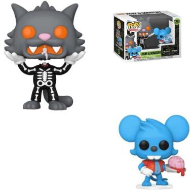 Imagem de Funko Pop The Simpsons 1267 Itchy And Scratchy Halloween