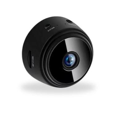Imagem de Mini Câmera Espiã de Segurança Wifi Full Hd Visão Noturna Gravador de Voz Sensor de Presença Controle Pelo Celular