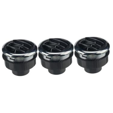 Imagem de Totority 3Pcs Carro Ac Para Carro 4 Rv Painel Ac Ventilação Defletor De Ar Condicionado Carro Elétrico Saída De Ar Condicionado Caravana Ventilação De Ar Condicionado Ônibus Ventilação De