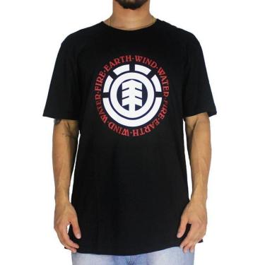 Imagem de Camiseta Element Seal Preto-Masculino