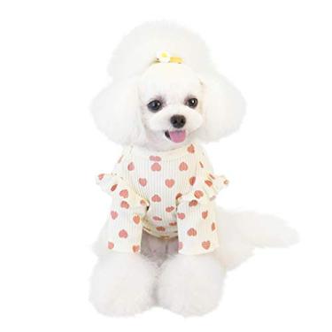 Imagem de Fantasia de filhote de cachorro com capuz moda bonita camiseta de Halloween roupas para cães de estimação moletom moderno pequeno médio cão gato vestuário