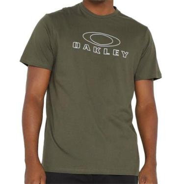 Imagem de Camiseta Oakley Antiviral Logo Masculina Verde
