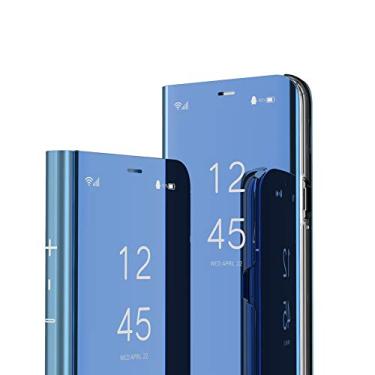 Imagem de OOPKINS Capa para Samsung Galaxy S24 Plus Luxury Bookstyle Clear View Window Electroplate Screen Display Kickstand Capa protetora de corpo inteiro à prova de arranhões para Galaxy S24 Plus PU