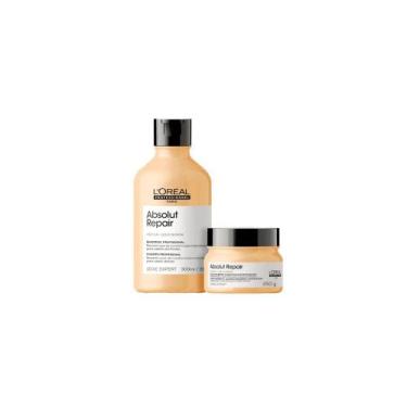 Imagem de Kit L'oréal Absolut Repair - Shampoo 300ml + Máscara 250G - L'oréal Pr