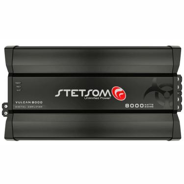 Imagem de Módulo Amplificador Digital Stetsom Vulcan 8000 Watts Rms 1 Canal - 2 Ohms