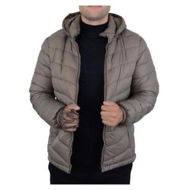 Imagem de Jaqueta Masculina Safira Peluciada Verde Acizentado - M501-Masculino