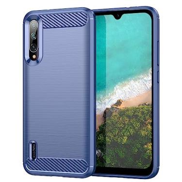 Imagem de Capas para Xiaomi Mi A3.Caso básico,Botão de pressão flexível / 360 ° Proteção completa,Anti-fingerpirnts