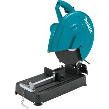 Imagem de Serra Rapida Portátil 355Mm 2200W Com Chave Disco de Corte LW1401S 220V Makita