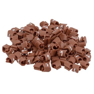Imagem de Anilha MHG2/5 2,0-5,0mm Marrom N° 1 Cod. 516-90696 - Hellermann