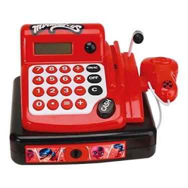 Imagem de Caixa Registradora Miraculous Ladybug com Luz e Som Multikids - BR1622