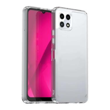 Imagem de Capas Compatível com T-Mobile REVVL 7,Caixa de telefone,fino e leve,resistente a riscos,anti-impressão digital e proteção contra queda