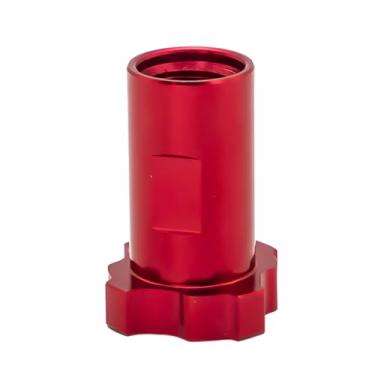 Imagem de Osilly Adaptador de copo de pistola de pulverização de carro, Master Elite Paint System MPS Adaptador fêmea automotivo com rosca de 16 mm 1,5 mm, compatível com modelos de pistola de pulverização