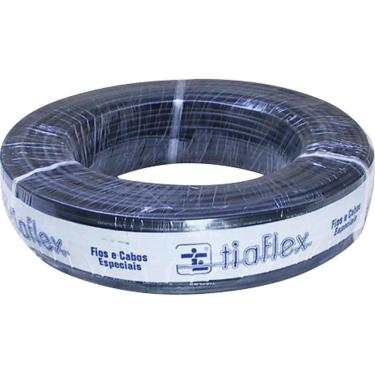 Imagem de Cabo para Microfone Balanceado AF(T) OFHC 2 X 22AWG Preto Tiaflex - RL / 100