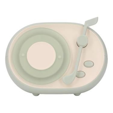 Imagem de Alto-falante Bluetooth Com Luz Noturna, Lâmpada de Cabeceira Vintage Recarregável USB, Alto-falante Bluetooth Portátil Multifuncional, Suporte para Reprodução de Cartão de Memória