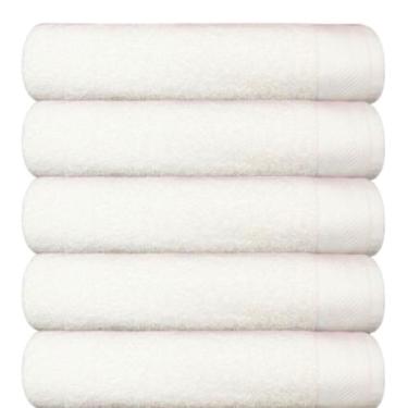 Imagem de Kit 5 Toalhas Banhão Hotel Eleganz Macia Felpudas 500g/m2 - LMPeter